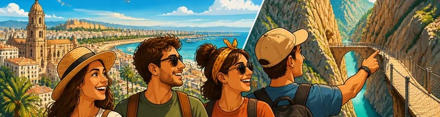 Estancia de tres días en Málaga con excursión al Caminito del Rey