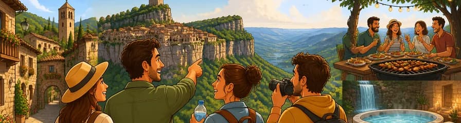 Excursión privada a Cantonigrós, Rupit y Tavertet con opción de barbacoa