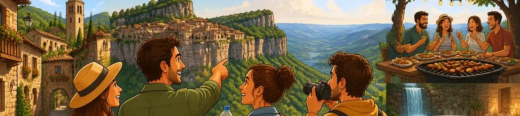 Excursión privada a Cantonigrós, Rupit y Tavertet con opción de barbacoa