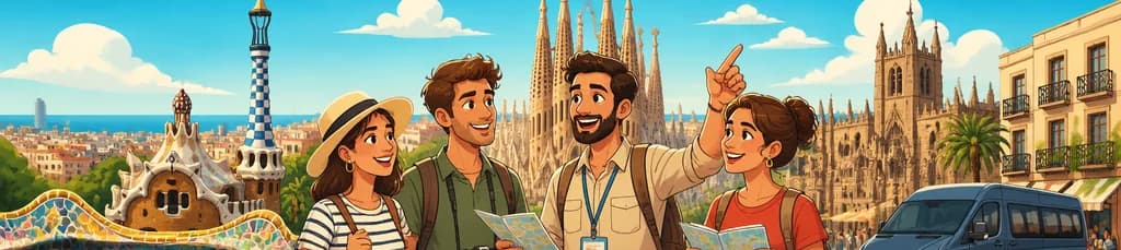 Tres días en Barcelona: recorrido completo con alojamiento y transporte incluido