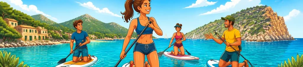 Experimenta el Paddle Surf en la cautivadora bahía de Sant Elm