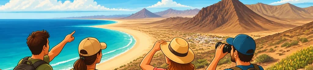 Exploración de Jandía: un recorrido desde el sur de Fuerteventura