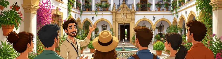Recorrido guiado por el Palacio de Viana y sus célebres patios
