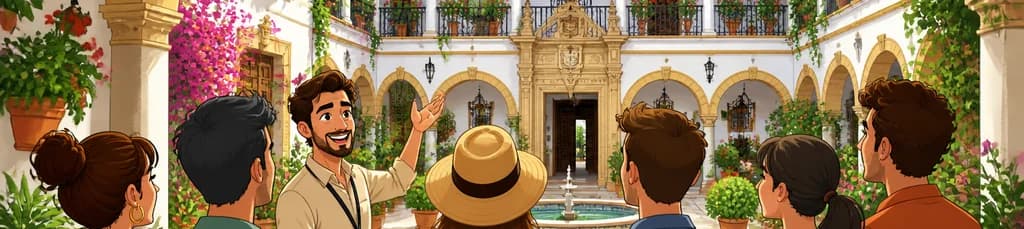 Recorrido guiado por el Palacio de Viana y sus célebres patios