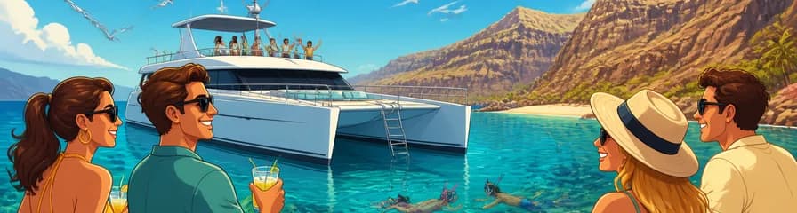 Viaje Exclusivo en un Nuevo Catamarán desde Puerto Rico
