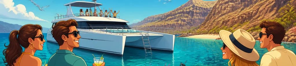 Viaje Exclusivo en un Nuevo Catamarán desde Puerto Rico