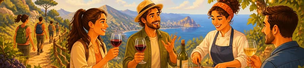 Disfruta de una cata dirigida de vinos españoles en Moraira