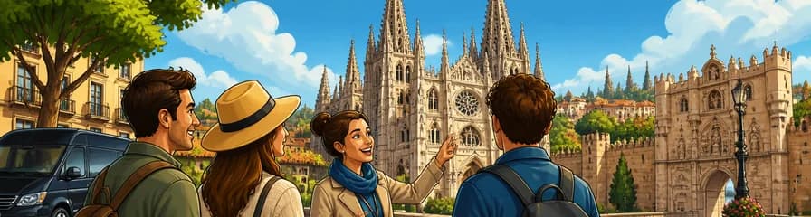 Excursión privada de un día completo a Burgos con salida desde Madrid y recogida en el hotel