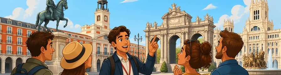 Recorrido privado a pie de medio día: una introducción personalizada a Madrid