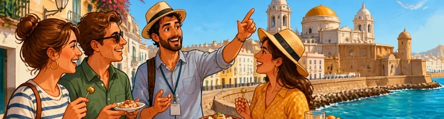 Experiencia culinaria y paseo por Cádiz: un tour privado de medio día