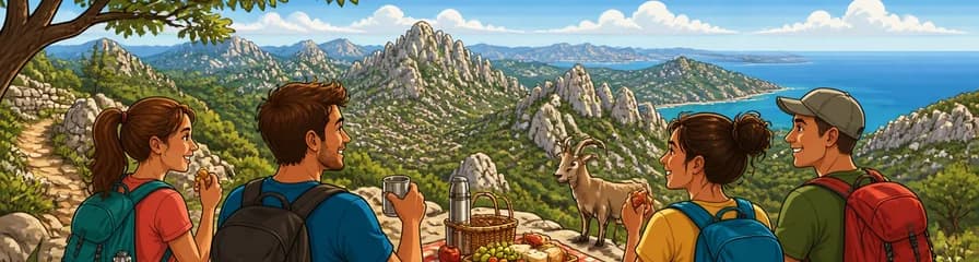 Excursión de senderismo por la Sierra de Tramuntana con un pequeño picnic