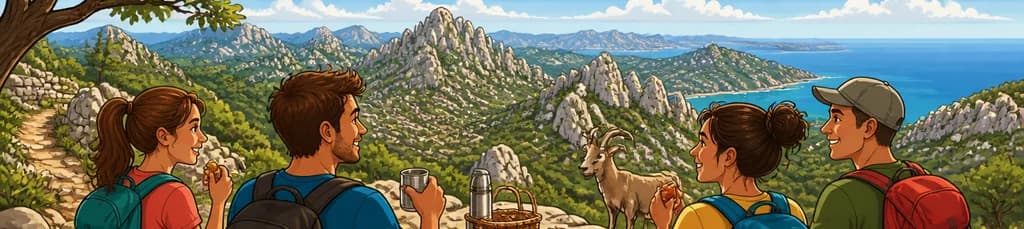 Excursión de senderismo por la Sierra de Tramuntana con un pequeño picnic