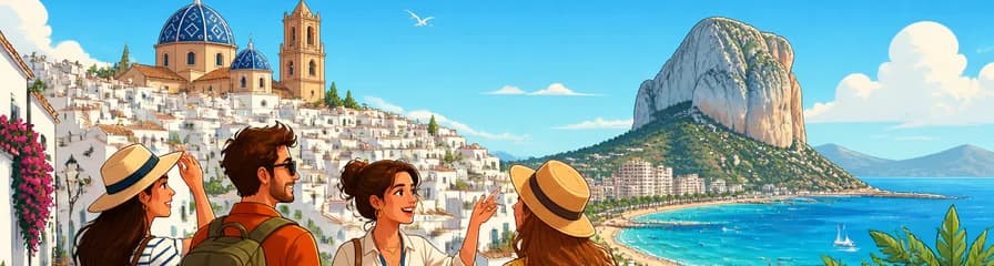 Viaje de un día completo a Altea y Calpe partiendo desde Alicante