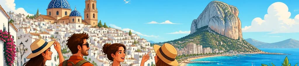 Viaje de un día completo a Altea y Calpe partiendo desde Alicante