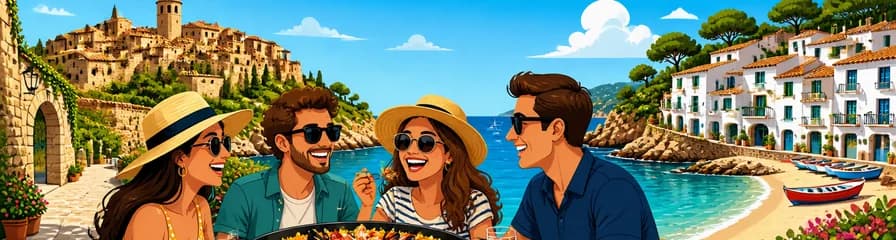 Excursión en grupo reducido a Girona y Costa Brava desde Barcelona, con opción de paella