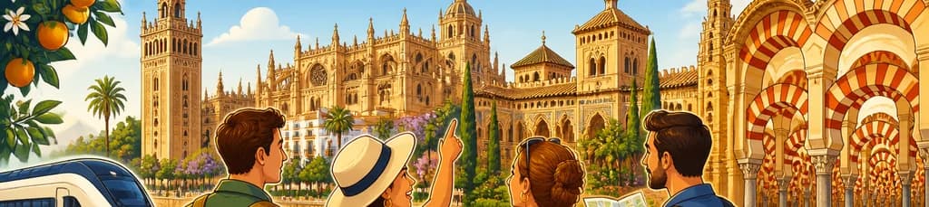 Aventura andaluza: Descubre Sevilla y la Mezquita de Córdoba desde Madrid