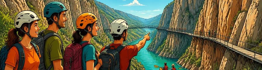 Excursión de un día para grupos pequeños: Caminata guiada por el Caminito del Rey con kayak opcional en El Chorro