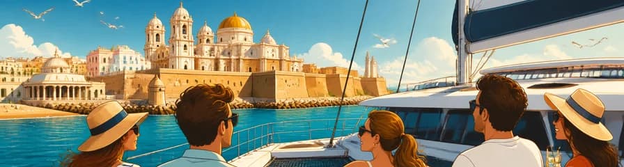 Navegación en Catamarán por la Cádiz Trimilenaria