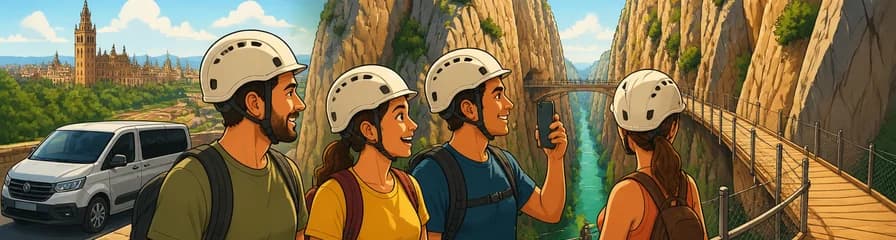 Aventura exclusiva de un día: Caminito del Rey desde Sevilla