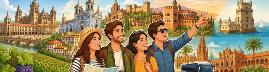 Experiencia de 11 días: Castilla, Galicia, Portugal y Andalucía con salida desde Madrid