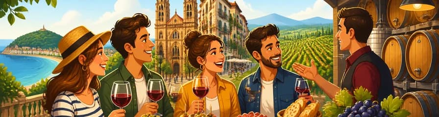 Excursión Privada a Logroño y Cata en Dos Bodegas con Salida desde San Sebastián