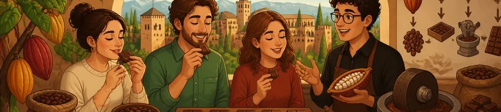 Cata de chocolate de la marca Granada: del grano a la barra