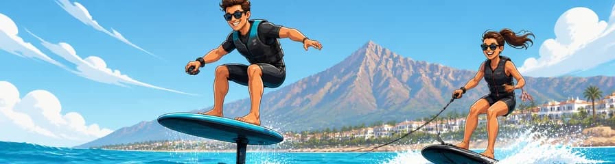 Vuela o surfea: una experiencia de adrenalina con Efoil o Jet Surf en Marbella