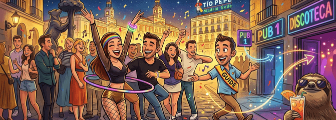 Jueves de Pubcrawl y Fiesta en Madrid: Conoce Amigos Nuevos