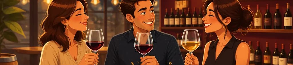 Experiencia de degustación: tres copas de vino maridadas con tres tapas en Vinopremier