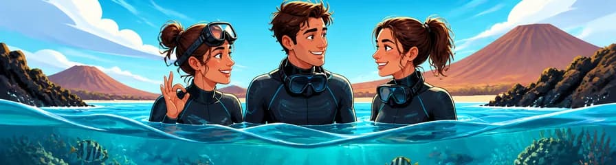 Participa en un curso de apnea en Lanzarote