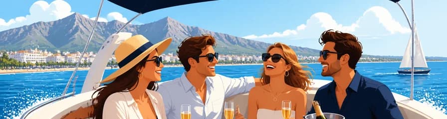 Disfrute de dos horas en un chárter privado
