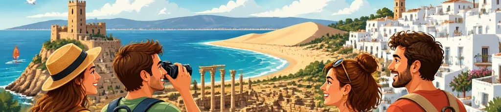 Escapada a Tarifa, Vejer y la Playa de Bolonia partiendo desde Cádiz