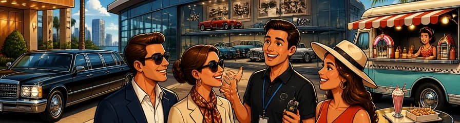Recorrido guiado por el Museo del Motor con traslado en limusina