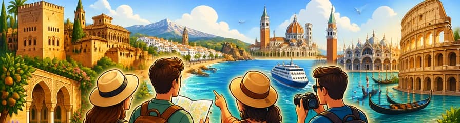 Un viaje inolvidable de 16 días: Descubre Andalucía, la Costa Mediterránea e Italia Clásica desde Madrid