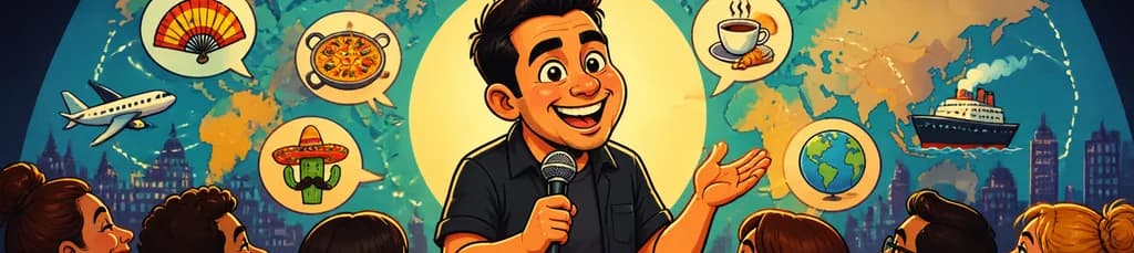 Un viaje humorístico: chistes que cruzaron fronteras con Iván Perlaza