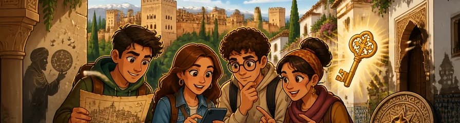 Juego de exploración al aire libre "Granada Medieval: El Misterio de la Llave Dorada"