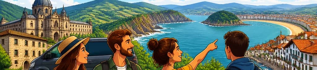 Viaje de un día a San Sebastián desde Bilbao, incluyendo el Santuario de Loyola y Getaria