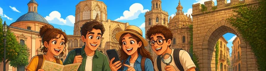 Juego de exploración al aire libre "Highlights of Valencia"