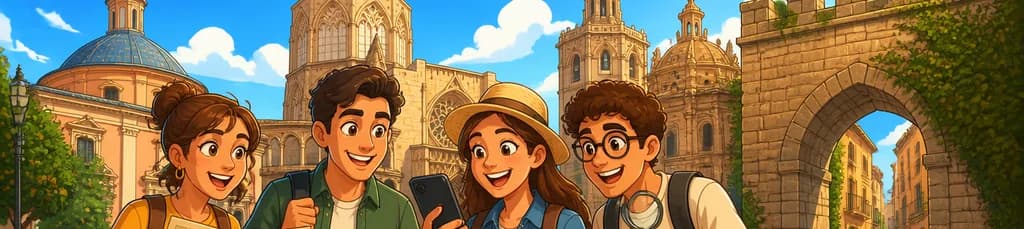Juego de exploración al aire libre "Highlights of Valencia"