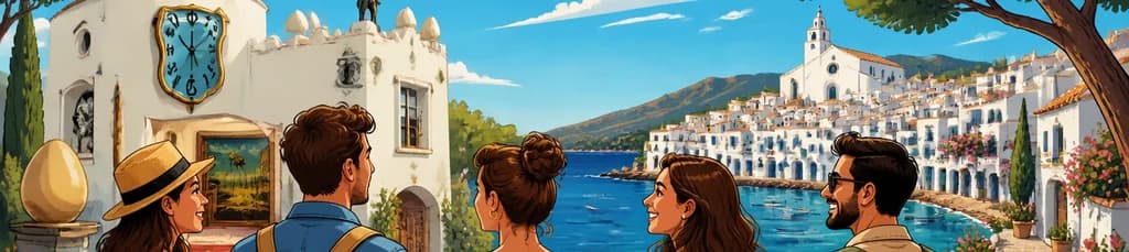 Viaje de un día completo a la Casa-Museo de Salvador Dalí y Cadaqués, partiendo de Girona, con entradas ya incluidas
