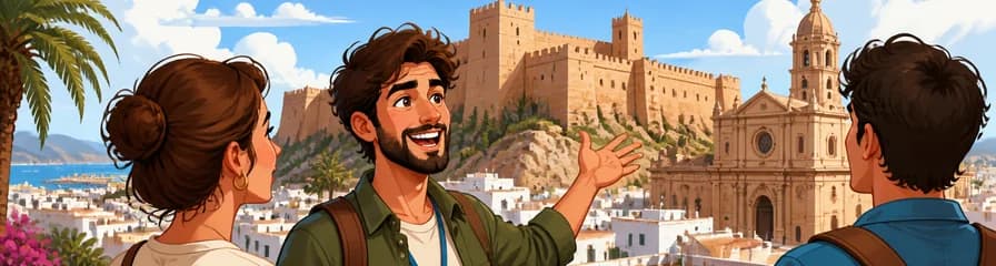 Un paseo introductorio privado de dos horas por Almería con un guía local