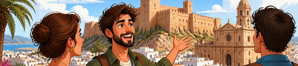 Un paseo introductorio privado de dos horas por Almería con un guía local