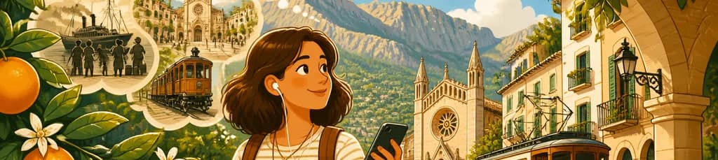Relatos ocultos de Sóller: Un viaje sonoro autoguiado por un autor de viajes