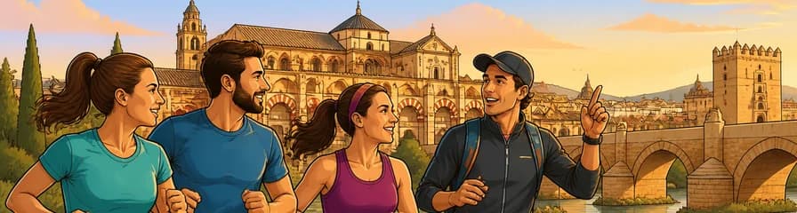 Recorrido corriendo por la Mezquita, puentes y leyendas de Córdoba