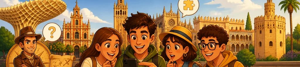 Descubre Sevilla a tu ritmo: juego de exploración móvil por la ciudad