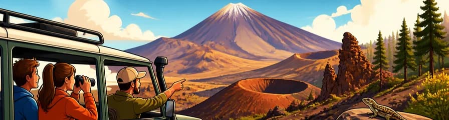 Safari en 4x4 por el Parque Nacional del Teide: descubre paisajes volcánicos y la vida silvestre