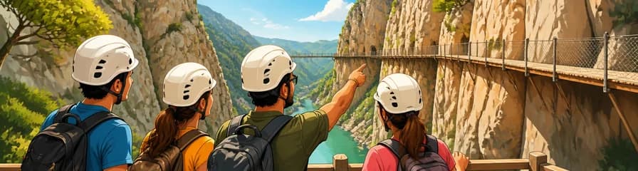 Tour privado desde Marbella: exploración del Caminito del Rey en Málaga
