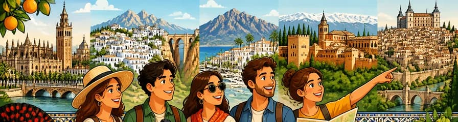 Recorrido de 5 días por el sur de España desde Madrid