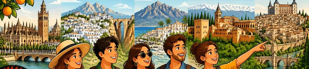 Recorrido de 5 días por el sur de España desde Madrid