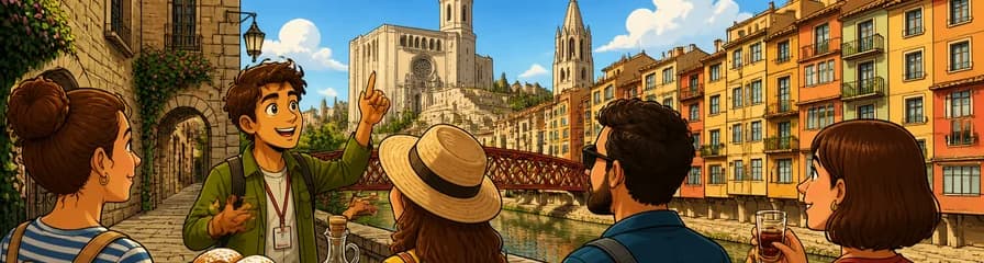 Recorrido a pie por Girona: historia, leyendas y delicias gastronómicas